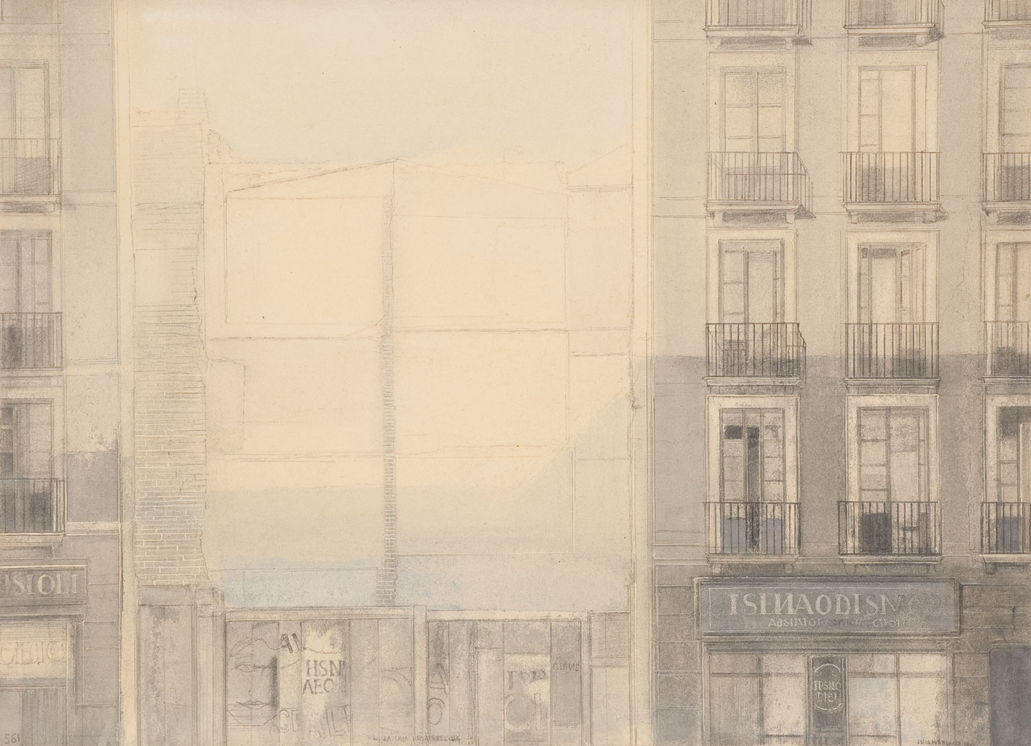 La casa desapareguda, Luis Marsans