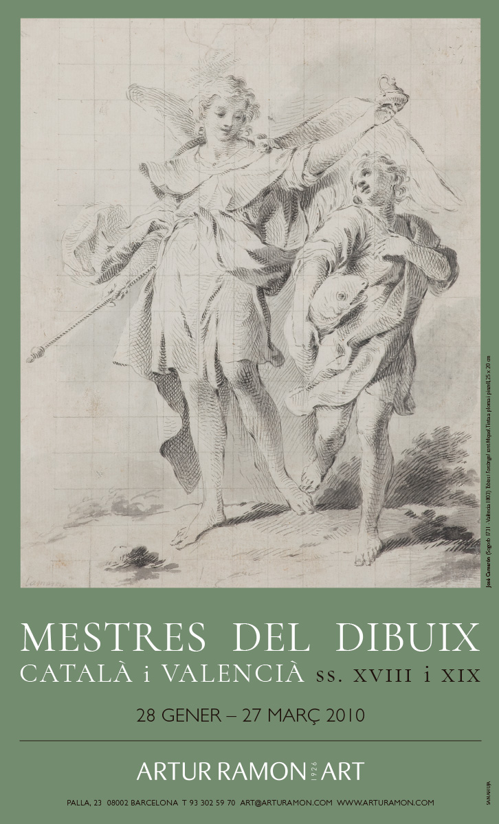 Maestros del dibujo catalán y valenciano ss. XVIII y XIX, Enero - Marzo 2009