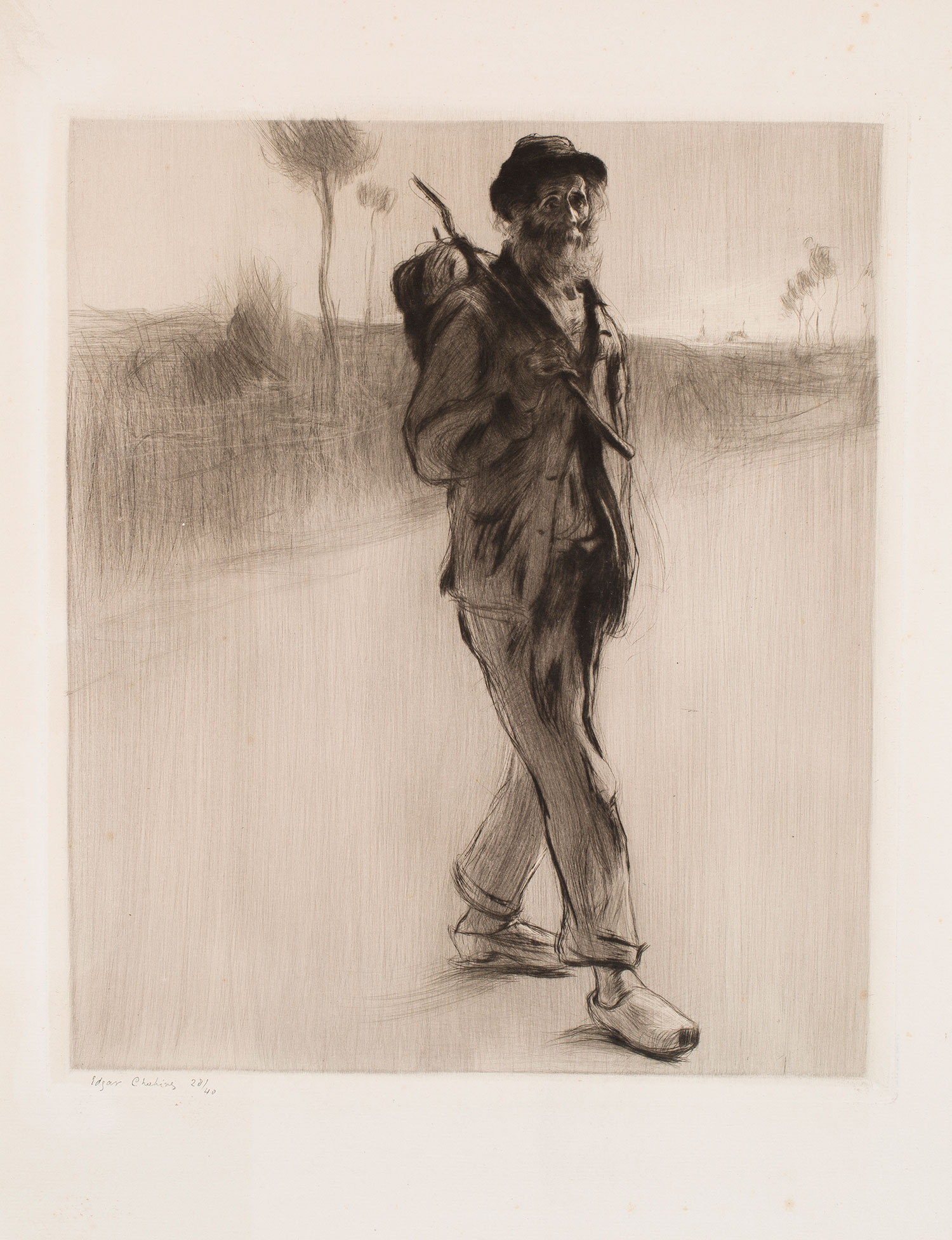 Un vagabundo, Edgard Chahine