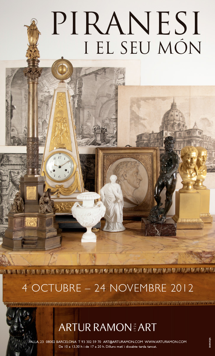 Piranesi y su mundo, Octubre - Noviembre 2012