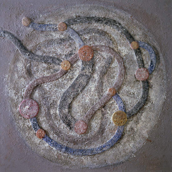 Construction of a crater 101, Vicente Rojo