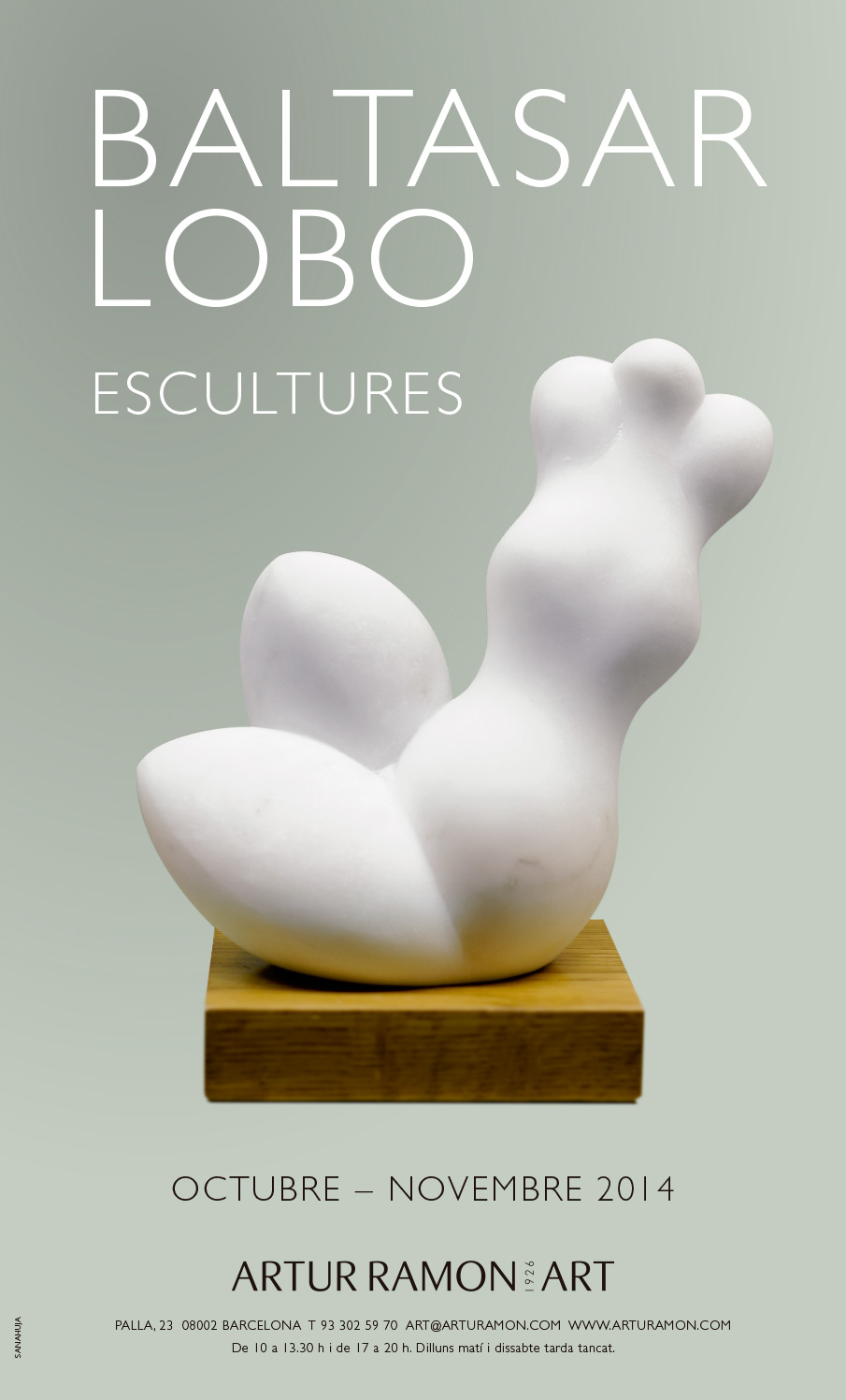 Baltasar Lobo, octubre - noviembre 2014