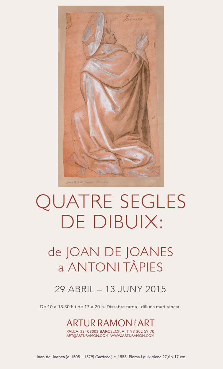 Cuatro siglos de dibujo, 29 abril – 13 junio 2015