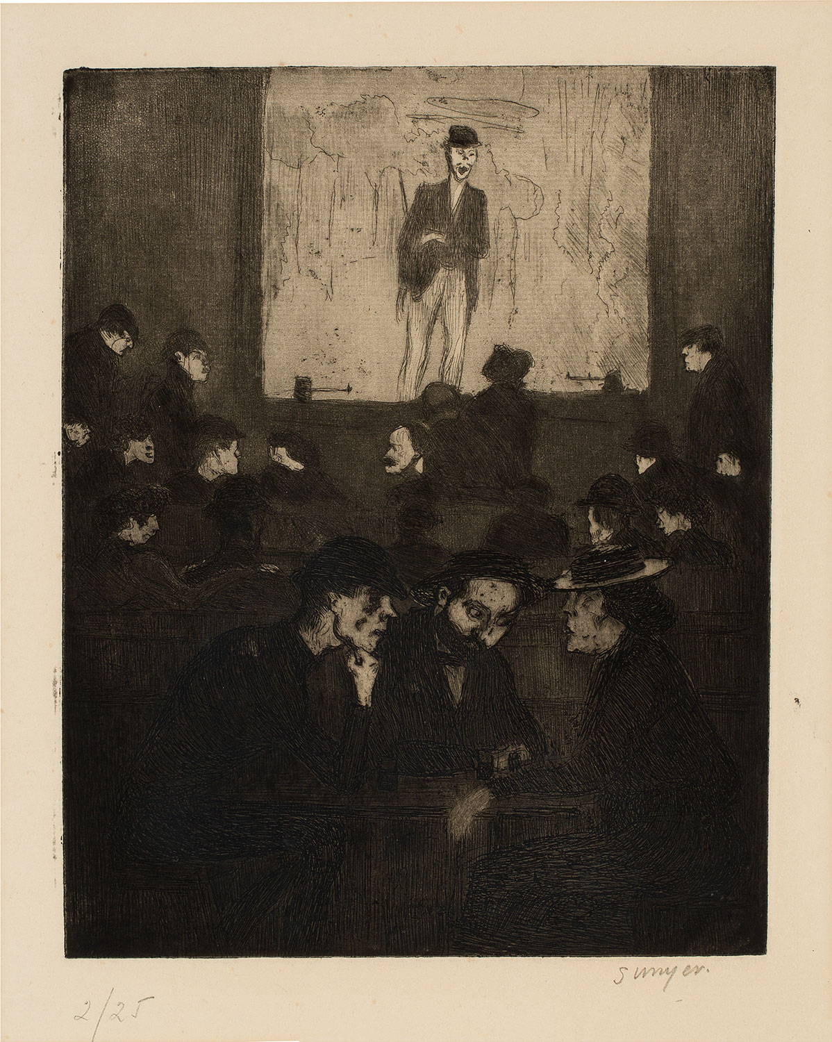 Concert des Fortifs, Joaquim Sunyer
