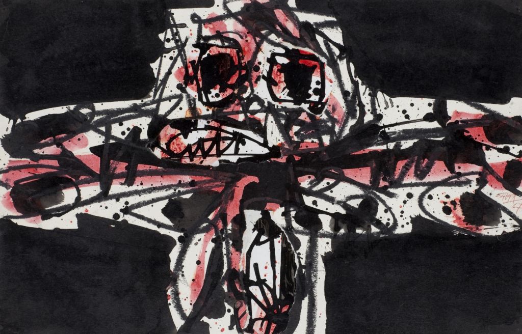 Crucifixió, Antonio Saura