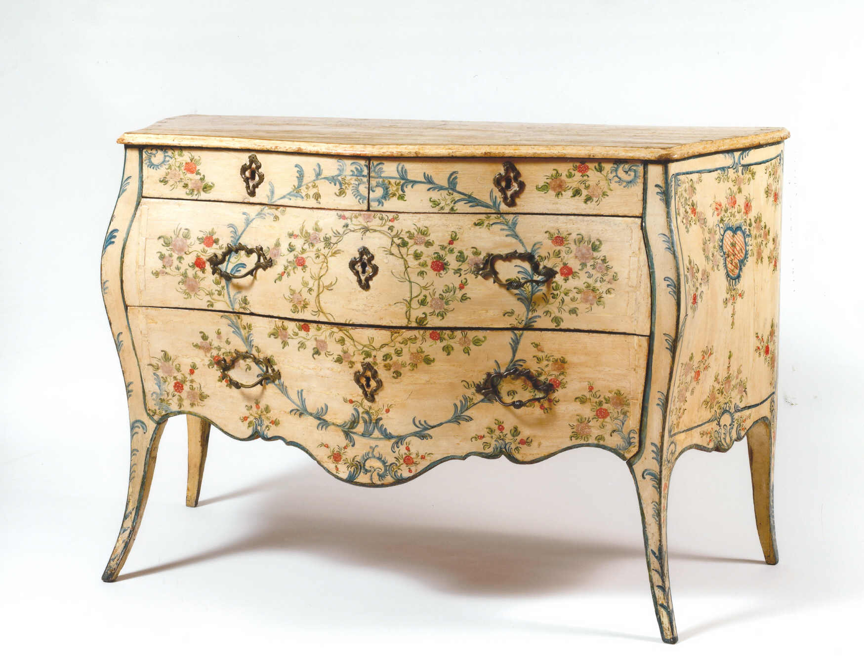 Louis XV chest of drawers, Genoa
