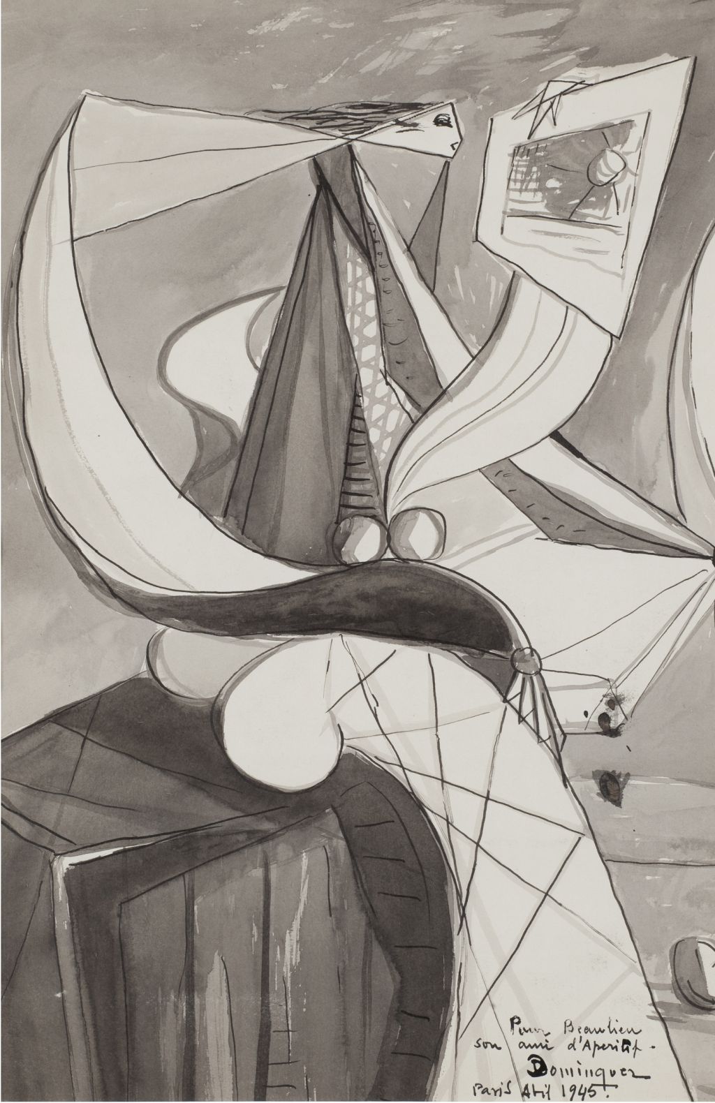 Óscar Domínguez, Femme