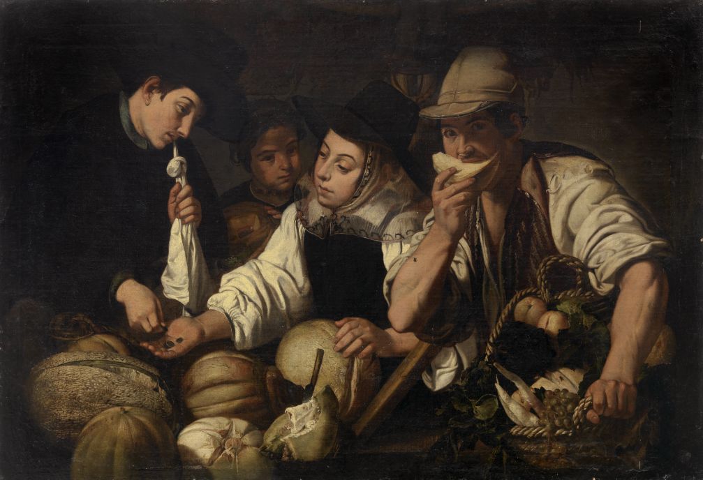 Fruit sellers, Jerónimo Jacinto Espinosa