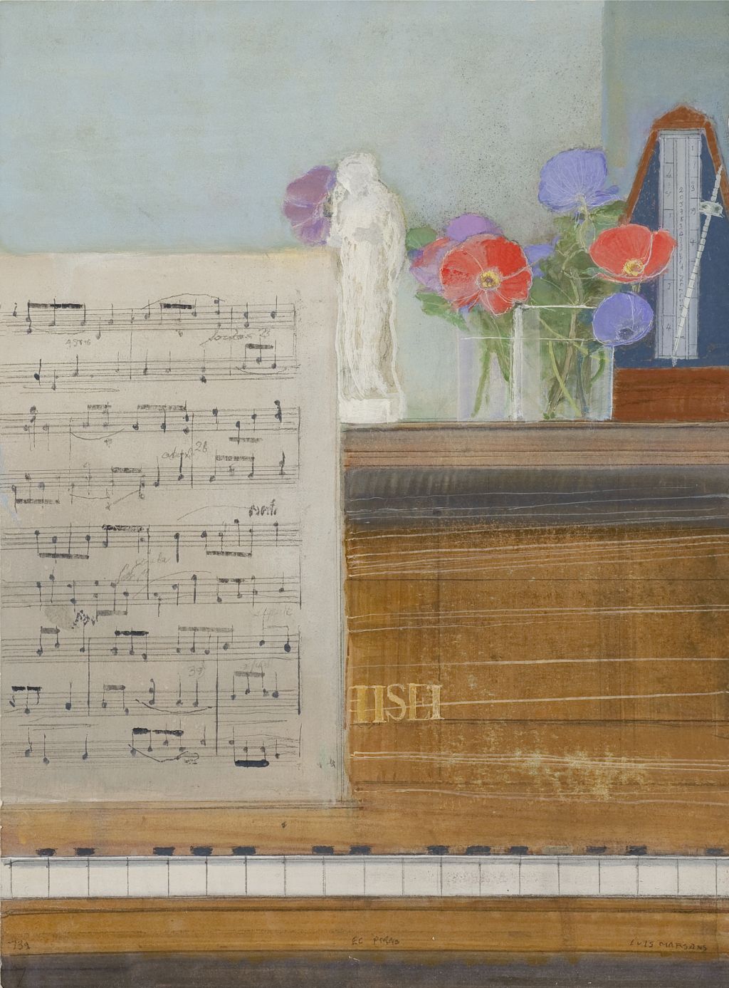 El piano, Luis Marsans