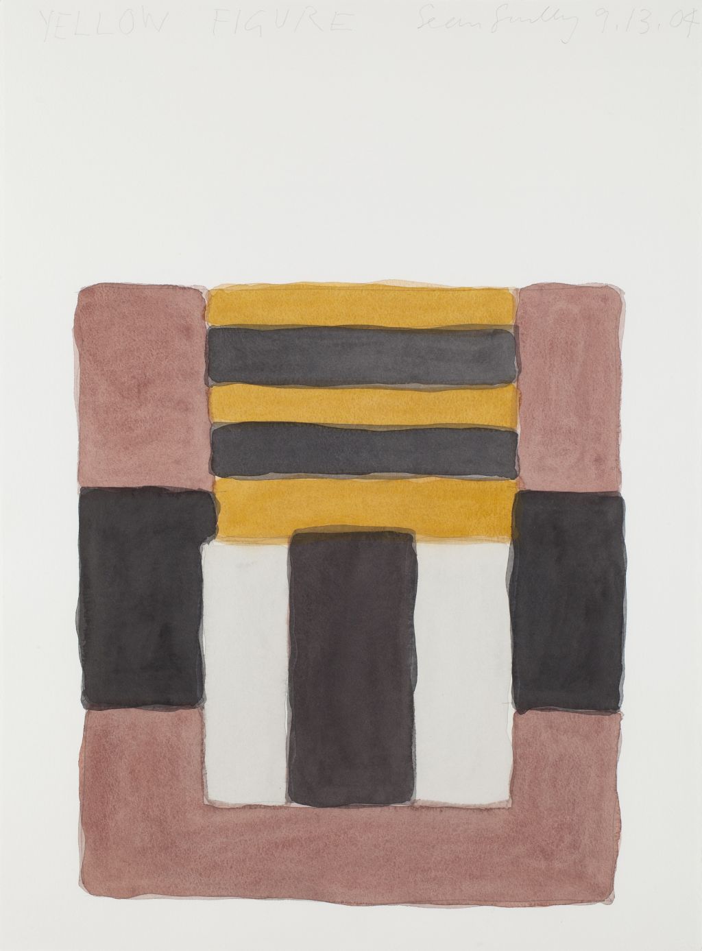 Sean Scully, Yellow figure