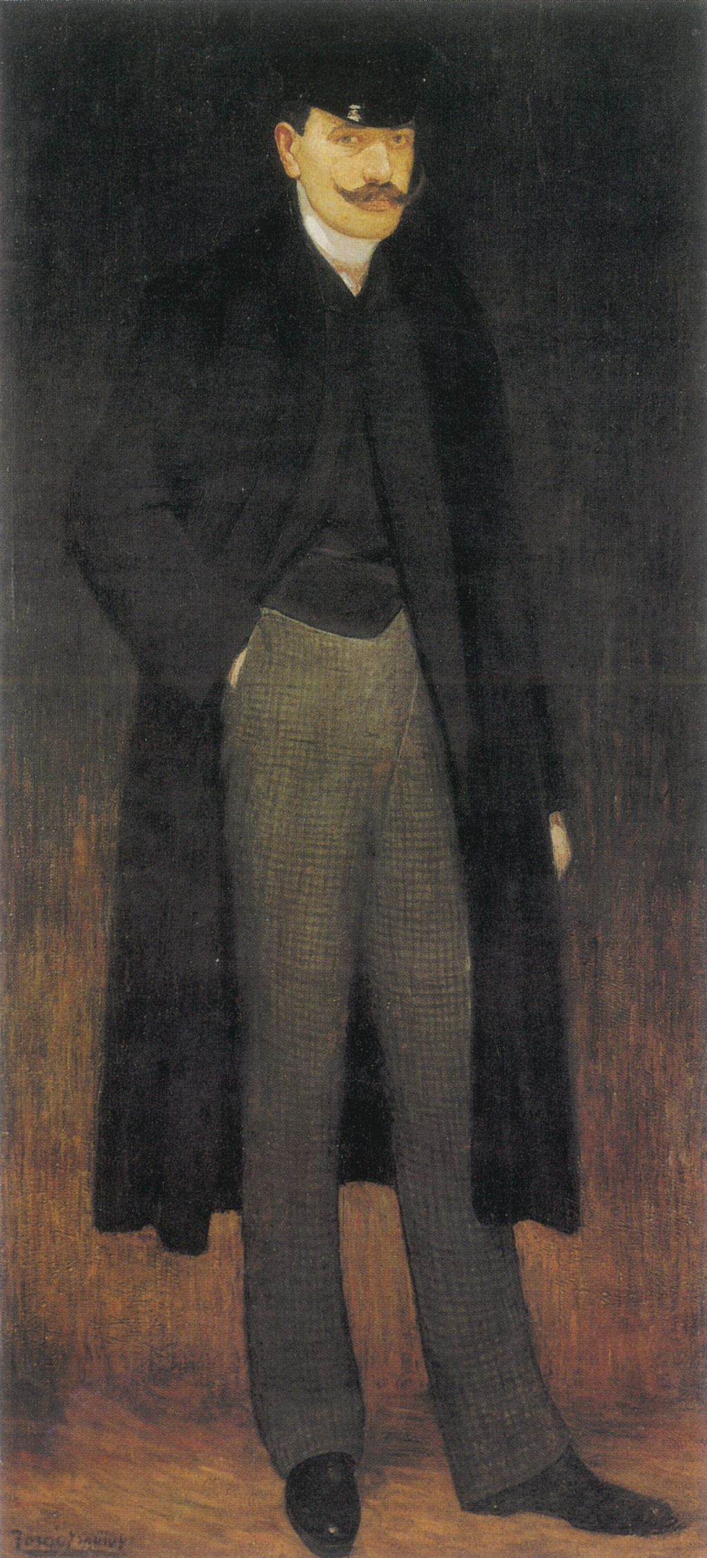 Self-portrait, Pere Torné Esquius