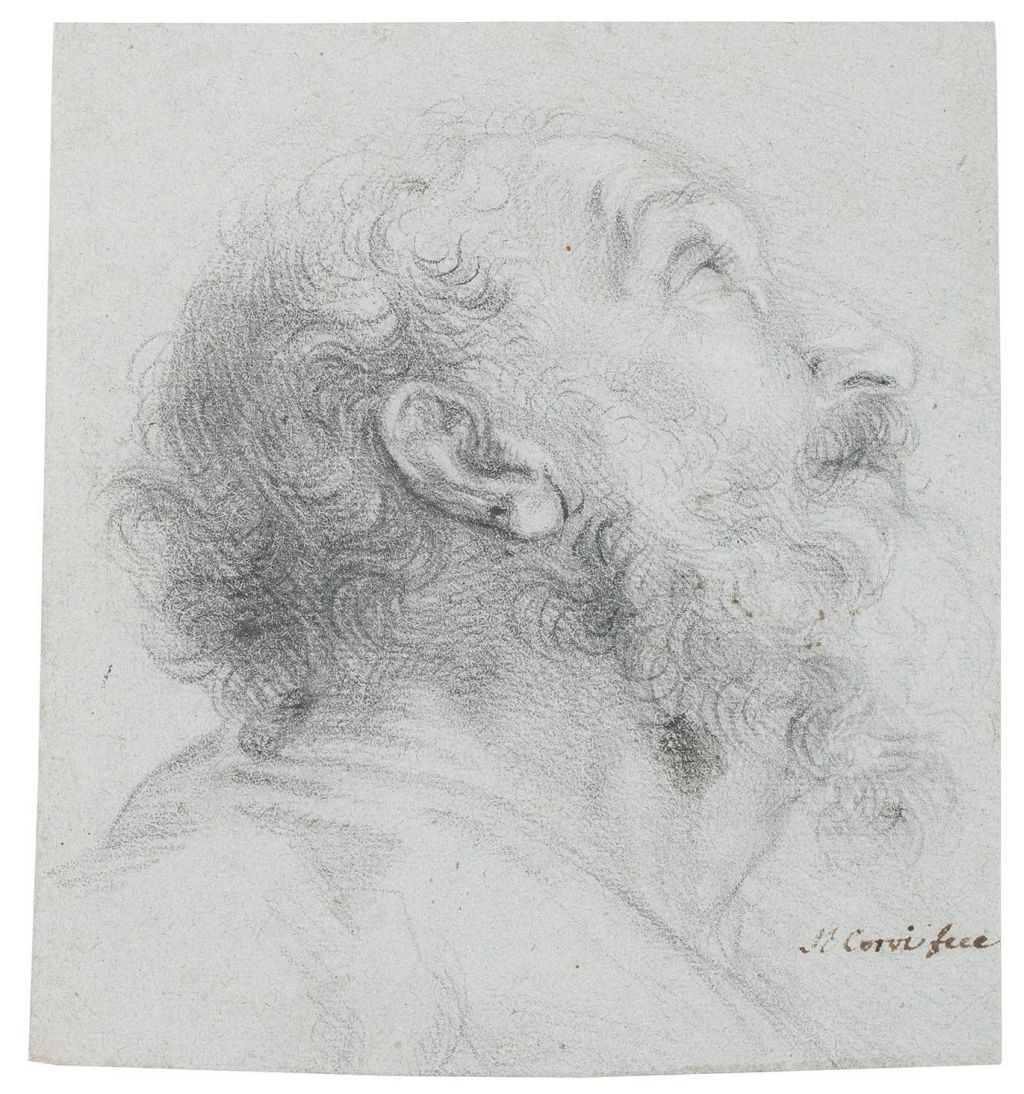 Cap d’home barbut, Domenico Corvi