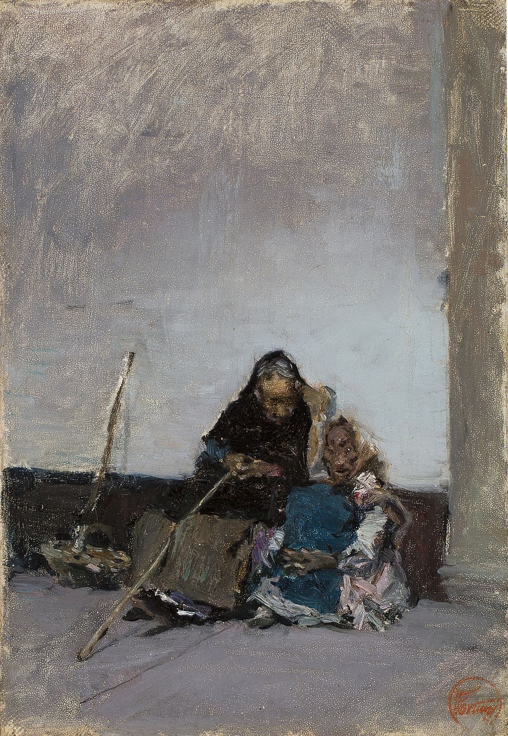 Marià Fortuny, Méndiants