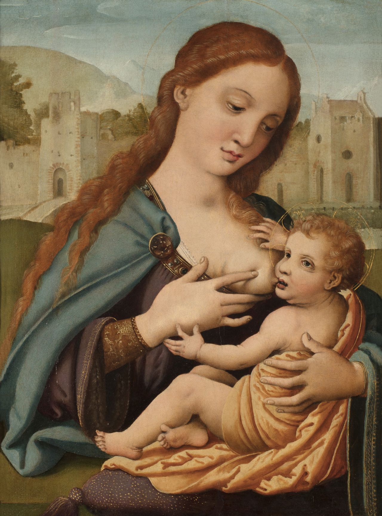 Mare de Déu de la llet, Fernando Llanos