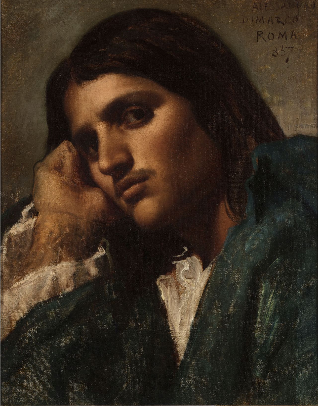 Eduardo Rosales, Retrato de Alessandro di Marco