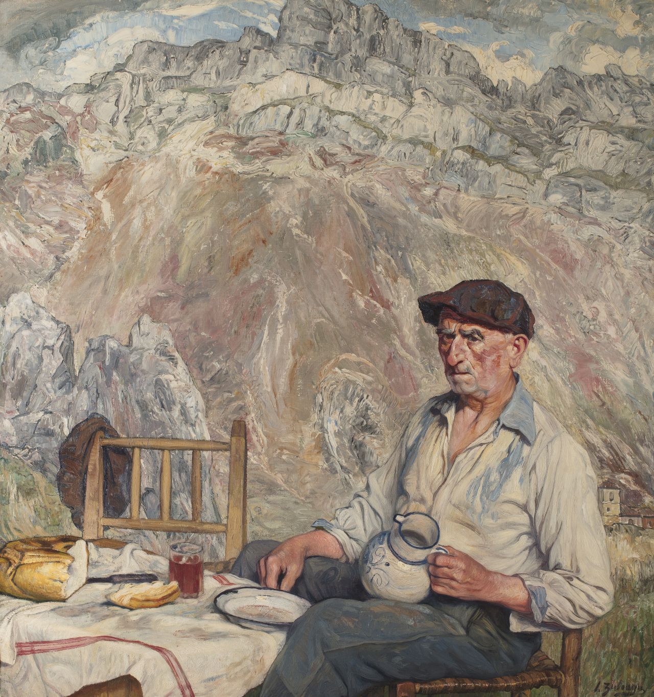 aldeano-vasco-Zuloaga