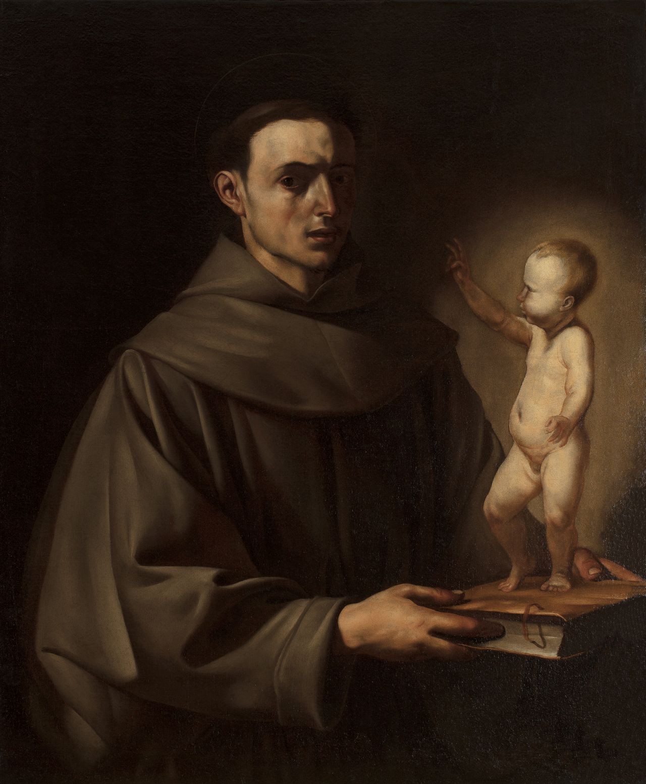 José de Ribera, San Antonio con el Niño Jesús, José de Ribera