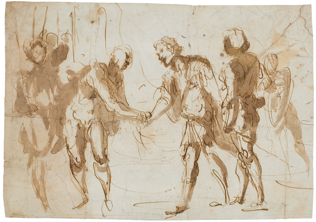Giovanni-Battista-Castello-old-master-drawing