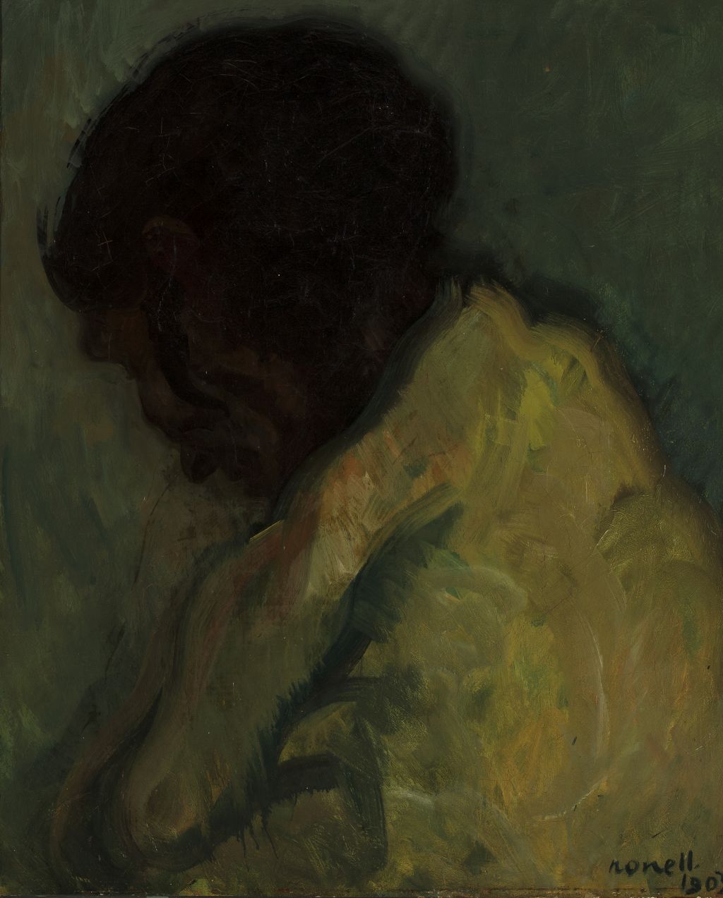 Vieille gitane, Isidre Nonell